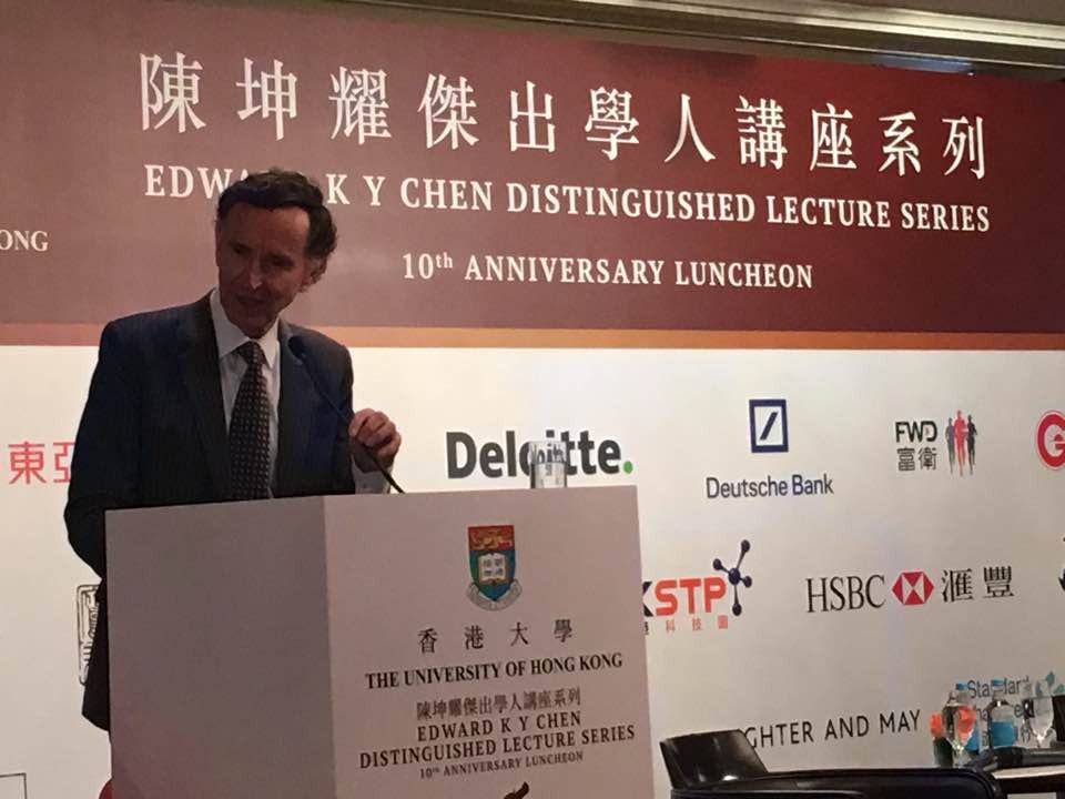 滙控前主席葛霖︰中國將成為全球最大經濟體