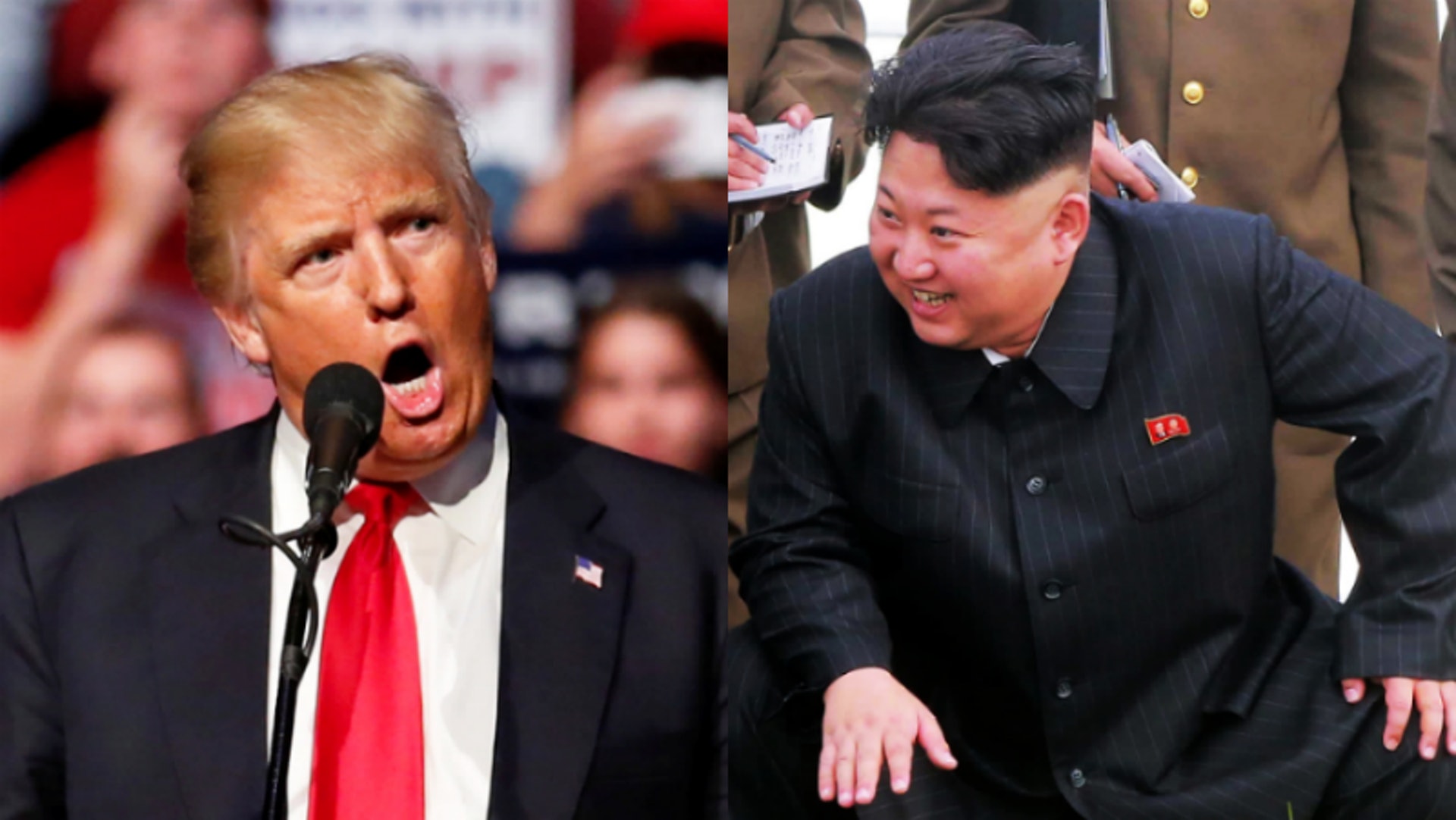 特朗普(左圖)若真的與金正恩會晤,將標誌著美國對朝政策的重大改變。(路透社) 特朗普(左圖)若真的與金正恩會晤,將標誌著美國對朝政策的重大改變。(路透社)