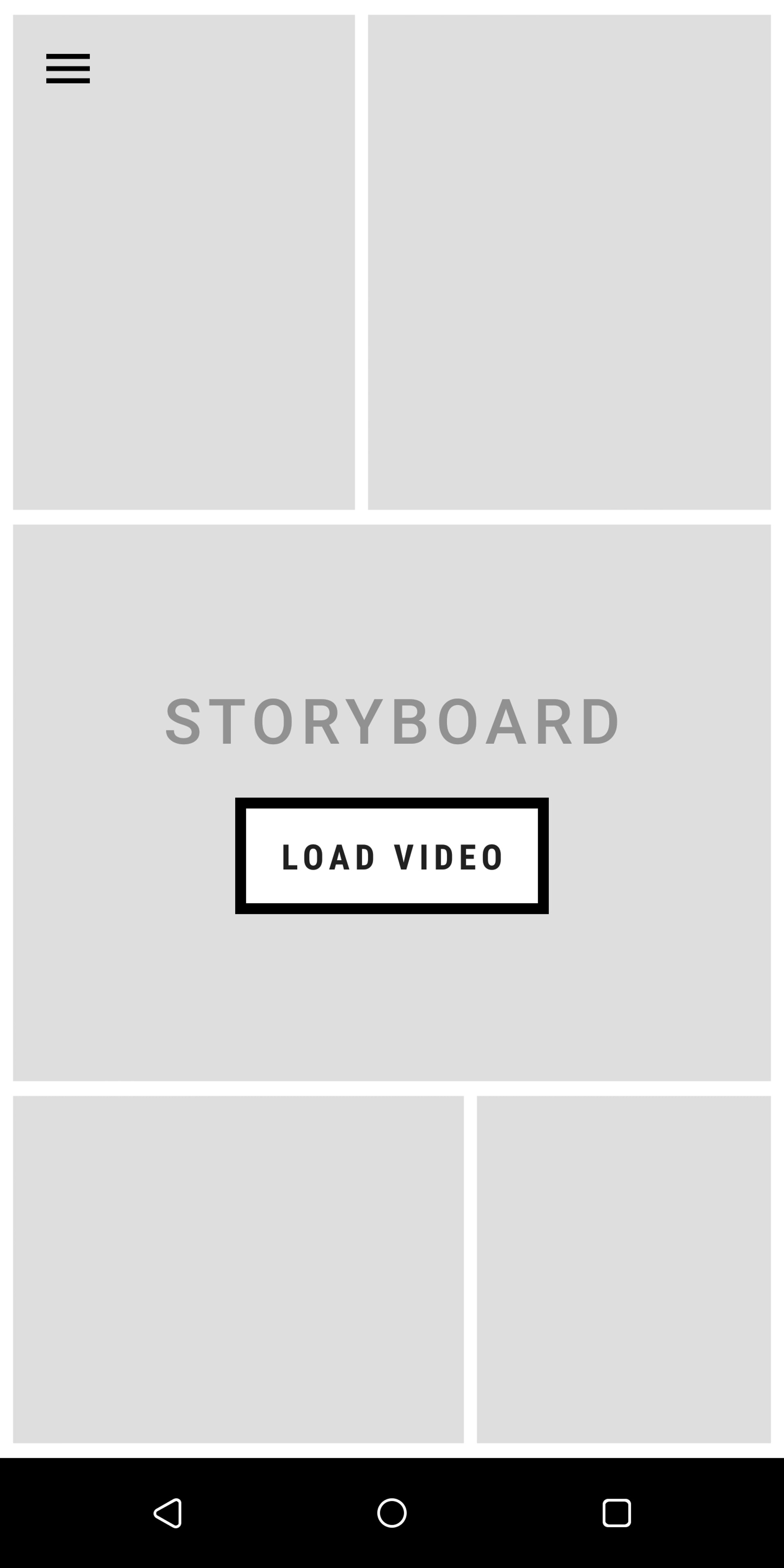 《Storyboard》的介面超級簡單,進入之後按「Load Video」就可以選擇不同影片並進行「轉化」 《Storyboard》的介面超級簡單,進入之後按「Load Video」就可以選擇不同影片並進行「轉化」