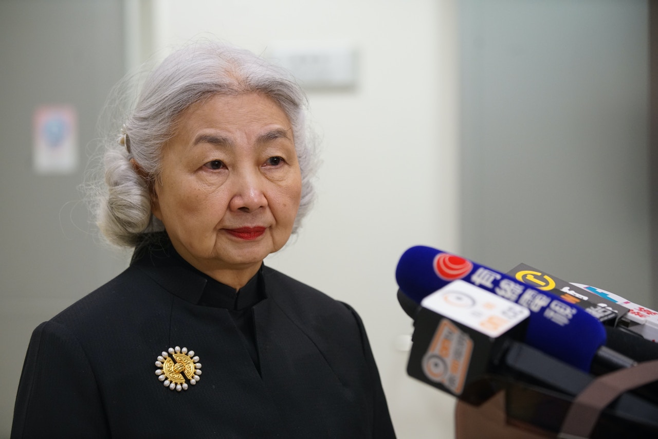 梁愛詩指議事規則已沿用多年，有需要討論修改。（吳鍾坤攝）