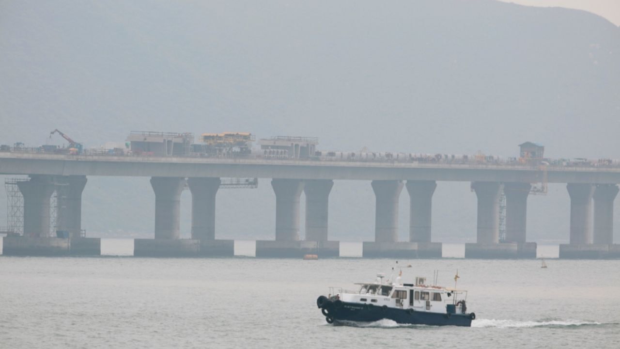 【港珠澳大橋】運房局:快將開通 初期車流量預測已無大意義 【港珠澳大橋】運房局:快將開通 初期車流量預測已無大意義