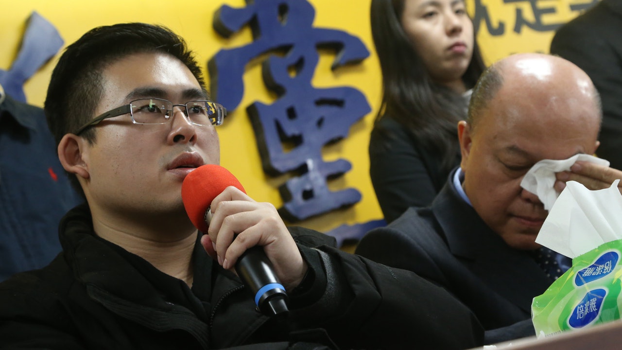 台灣新黨召開記者會 王炳忠否認收受大陸黨政軍金錢資助 台灣新黨召開記者會 王炳忠否認收受大陸黨政軍金錢資助