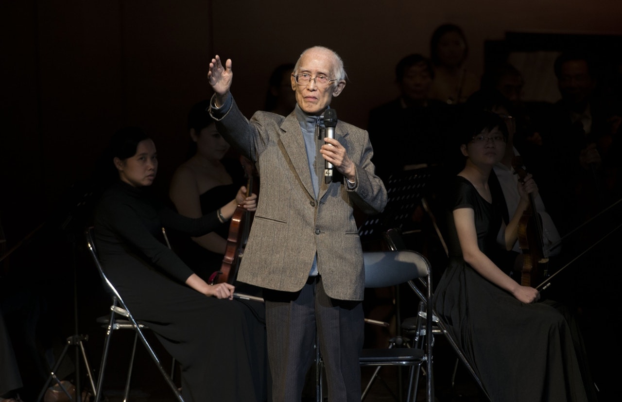 余光中將於台灣龍巖三芝光之殿堂長眠。(視覺中國) 余光中將於台灣龍巖三芝光之殿堂長眠。(視覺中國)