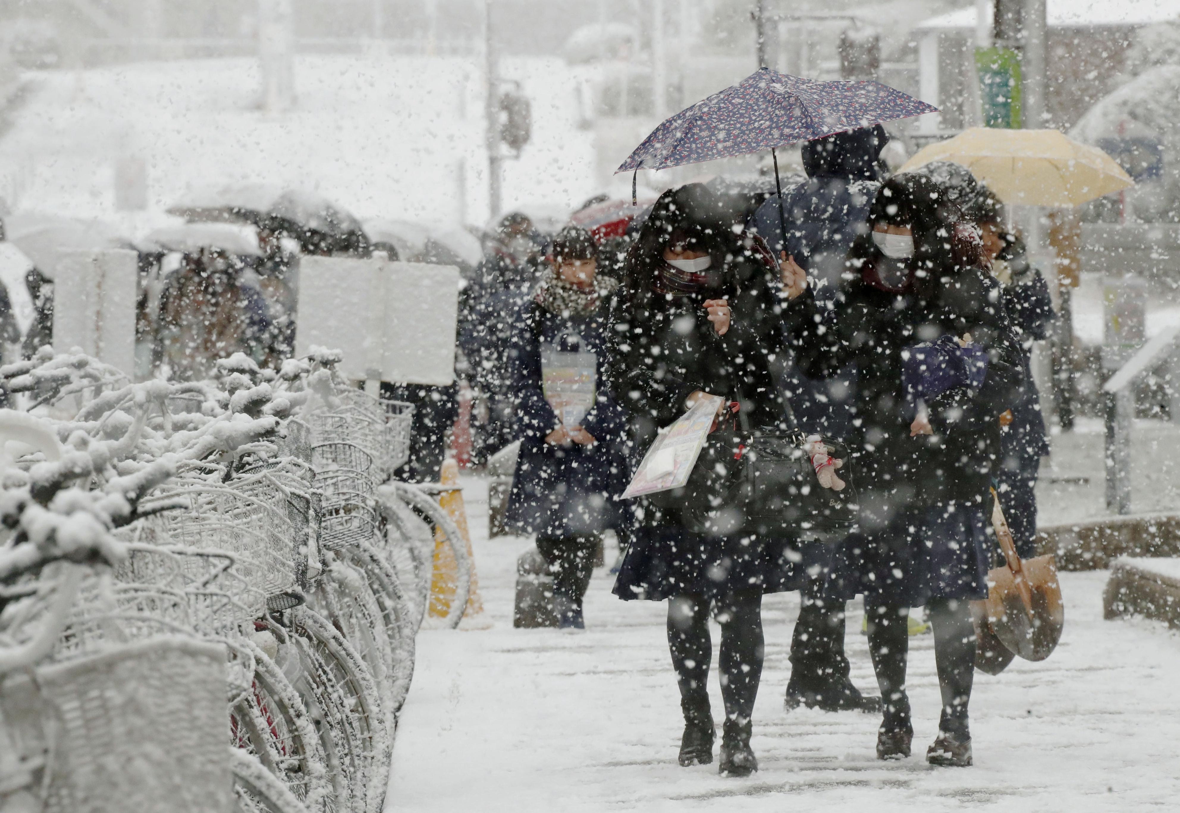 日本東北及北海道新年料續受暴風雪吹襲　部分客機航班延誤或取消