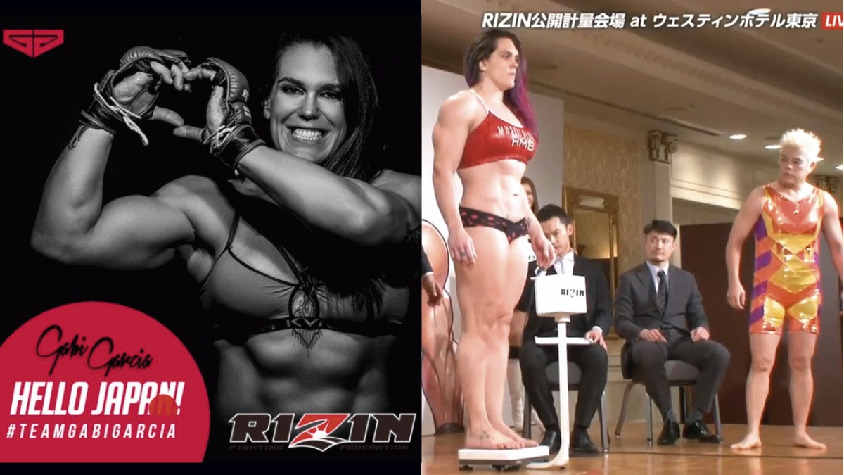 MMA過磅擺烏龍 巴西女將較日本老將重75磅 MMA過磅擺烏龍 巴西女將較日本老將重75磅