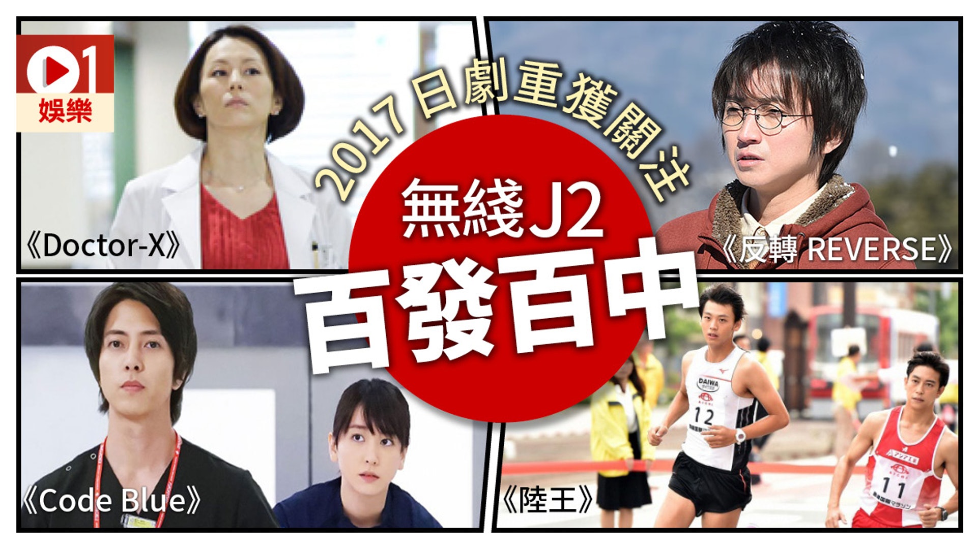 17日劇回顧 Doctor X 壓結衣收視稱霸 四重奏 封神劇 香港01 即時娛樂 17日劇回顧 Doctor X 壓結衣收視稱霸 四重奏 封神劇 香港01 即時娛樂