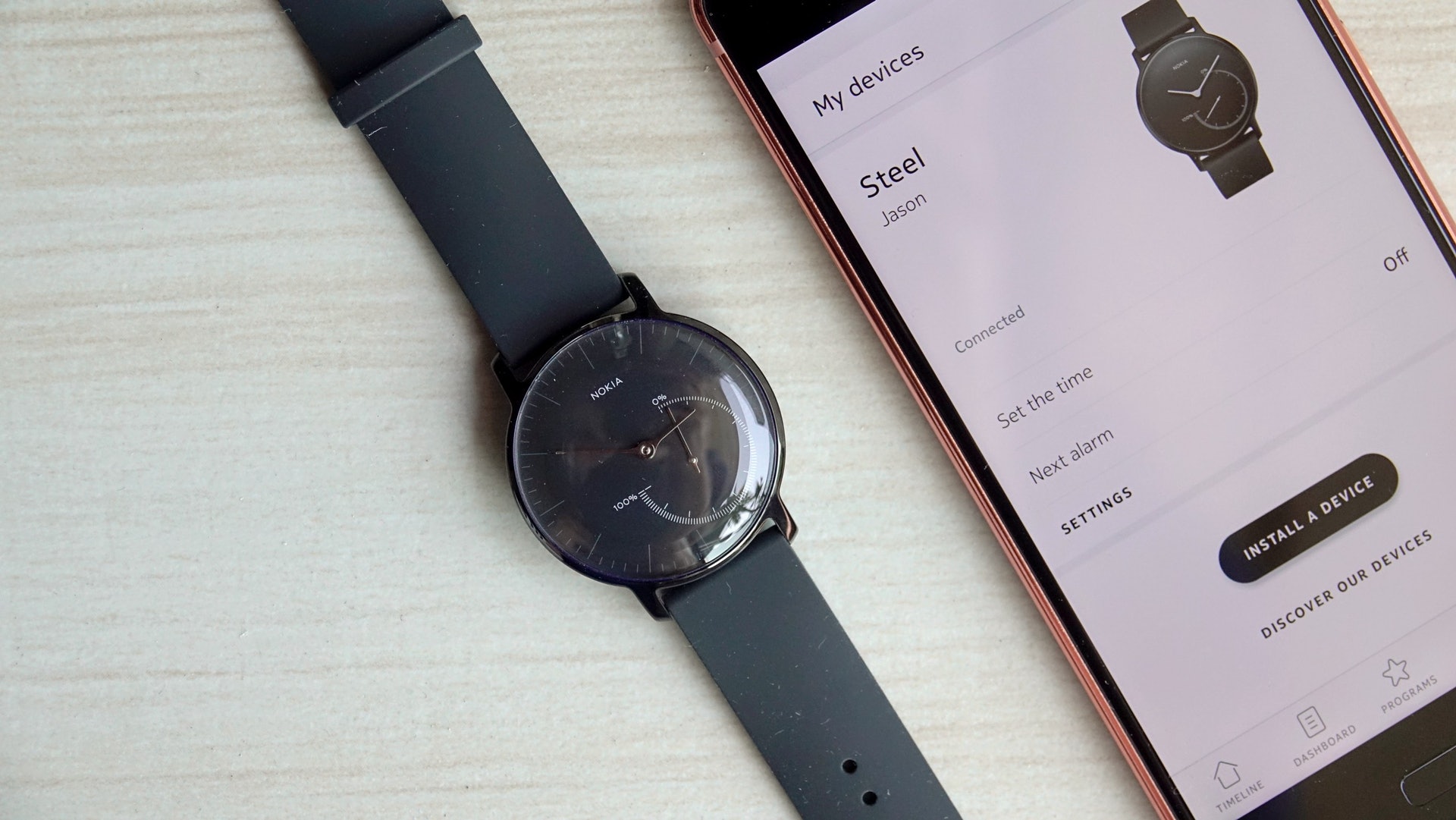 斯文運動錶nokia steel評測 時尚簡約支援基本活動探測 香港01 數碼生活