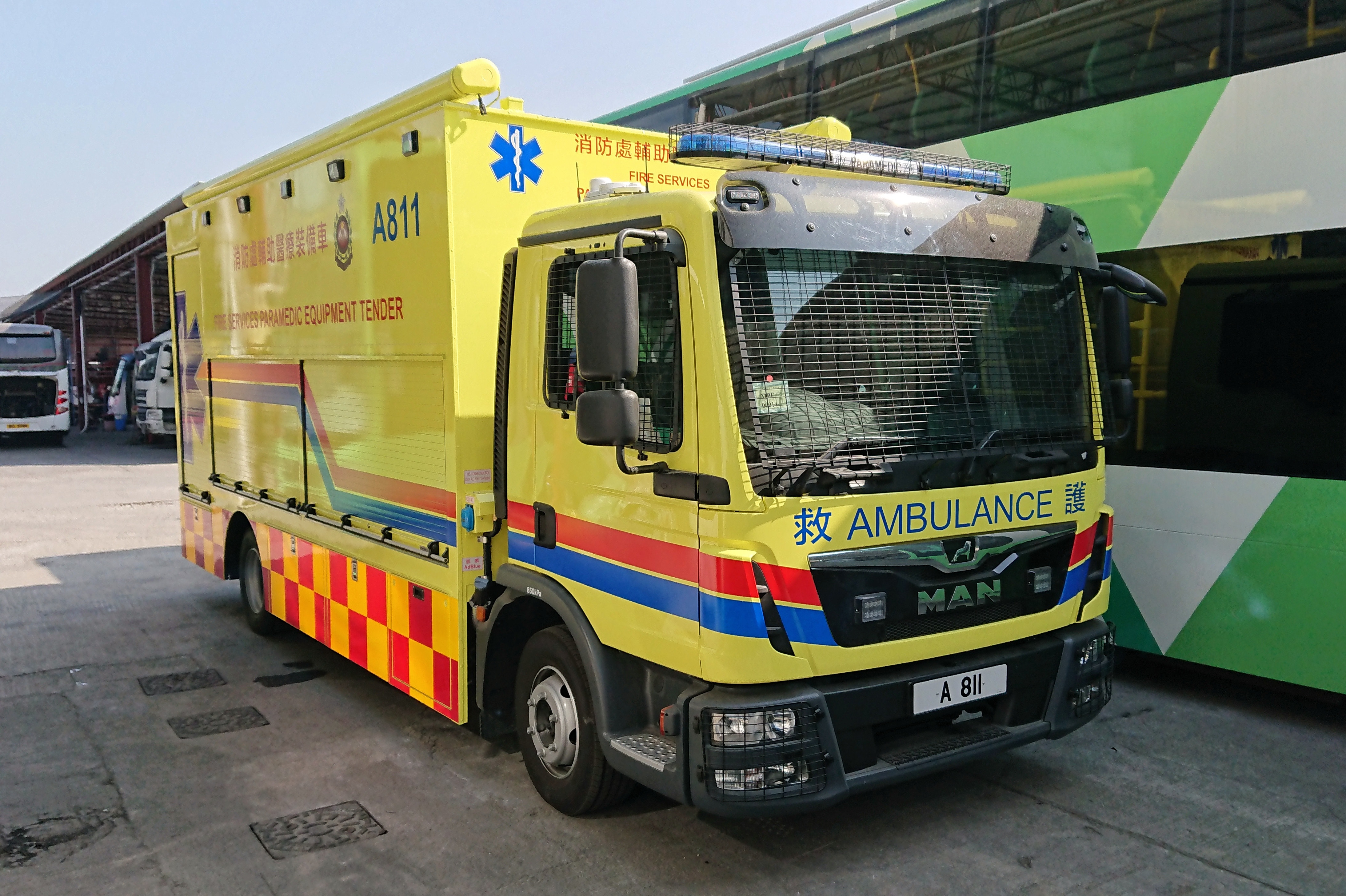 黃色救護車試行每輛100萬5大特色提升安全效率 香港01 社會新聞 黃色救護車試行每輛100萬5大特色提升安全效率 香港01 社會新聞