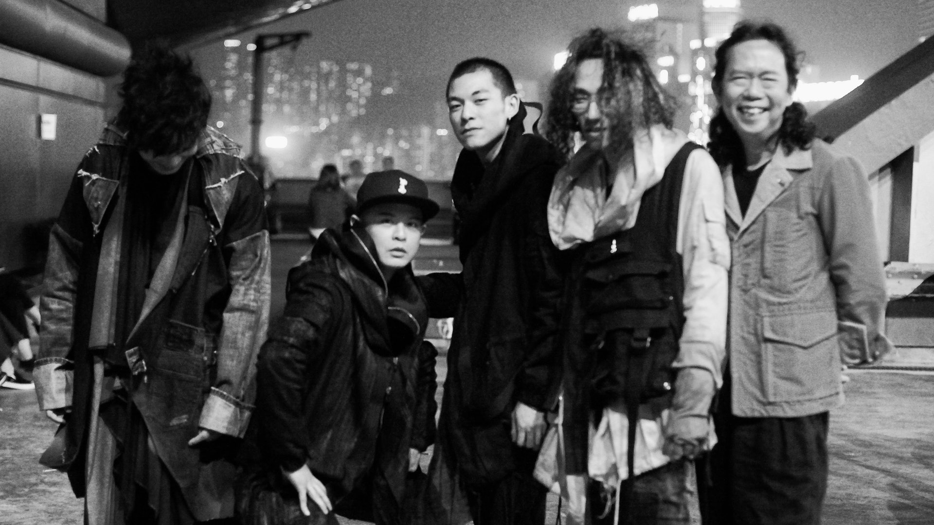 左起:Alan、側田、Reo ma、DoughBoy及Joey Tang。(Reo Ma) 左起:Alan、側田、Reo ma、DoughBoy及Joey Tang。(Reo Ma)