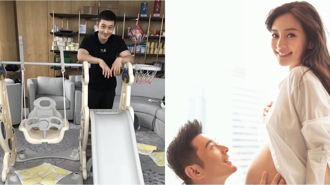 黃曉明為仔仔砌滑梯 豪宅超大客廳意外曝光 黃曉明為仔仔砌滑梯 豪宅超大客廳意外曝光