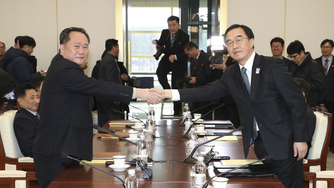 【成功破冰?】朝鮮表示有意與韓國在平昌冬奧手牽手進場 【成功破冰?】朝鮮表示有意與韓國在平昌冬奧手牽手進場