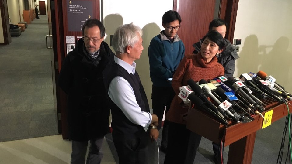 議會陣線聯同張超雄晤陳茂波 陳志全:是否拉布言之尚早 議會陣線聯同張超雄晤陳茂波 陳志全:是否拉布言之尚早
