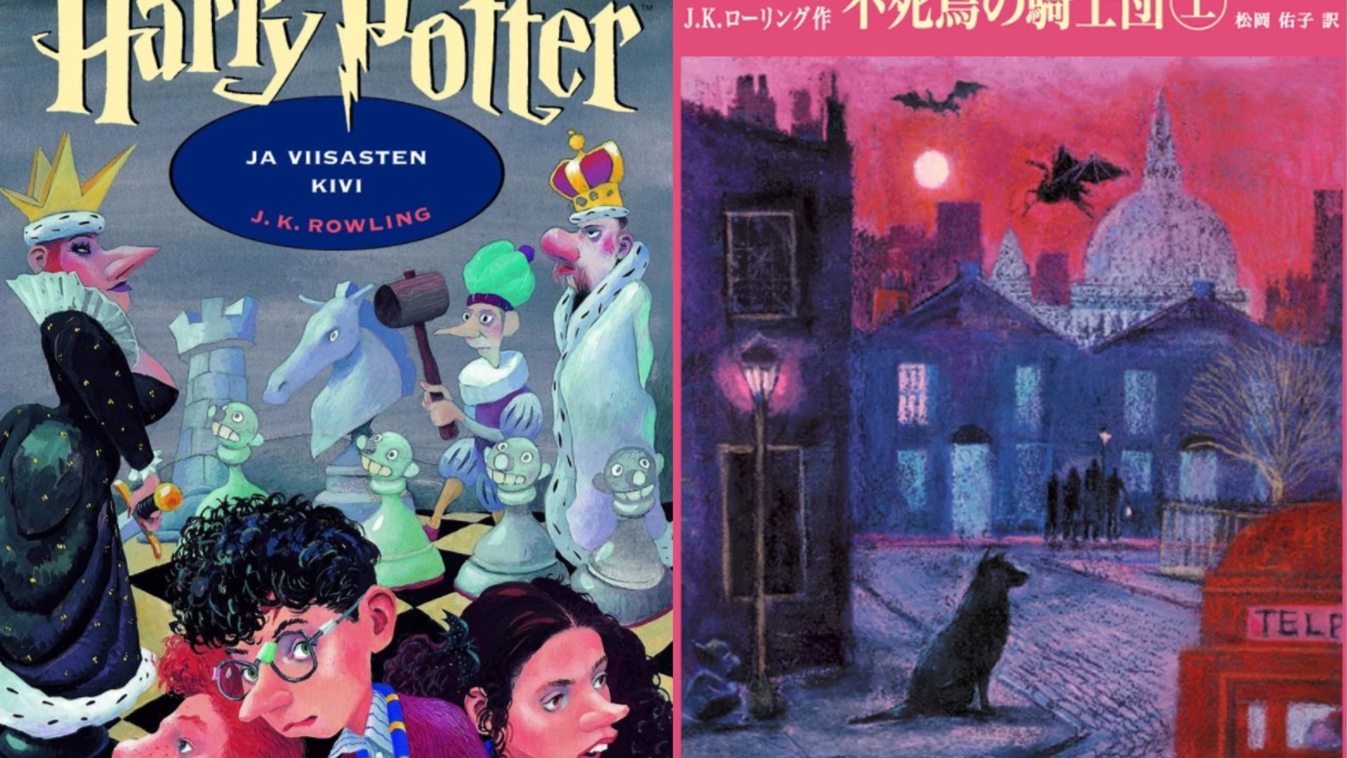 【哈利波特小說】芬蘭版妙麗變哨牙妹 日本版封面最治癒 【哈利波特小說】芬蘭版妙麗變哨牙妹 日本版封面最治癒