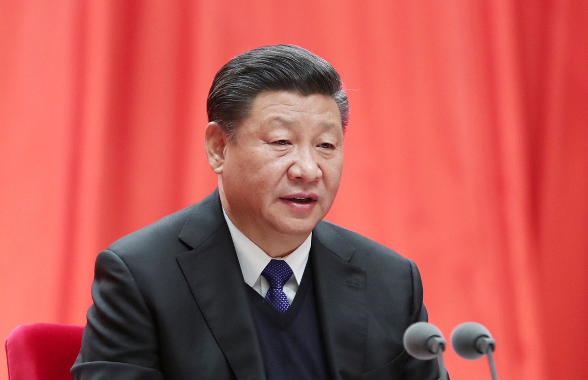 習近平早前出席十九屆中紀委二次全會曾表示,要把掃黑除惡同反腐敗結合起來,既抓涉黑組織,也抓後面的「保護傘」。(新華社/資料圖片) 習近平早前出席十九屆中紀委二次全會曾表示,要把掃黑除惡同反腐敗結合起來,既抓涉黑組織,也抓後面的「保護傘」。(新華社/資料圖片)