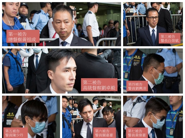 七名被告涉嫌襲擊曾健超的案件將於今早在區域法院正式開審。（資料圖片）