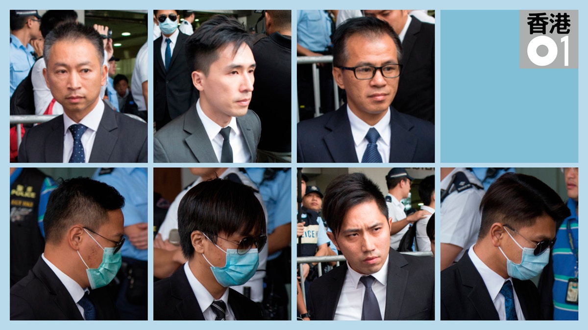 七警案今早開審　庭內增設擴音器電視　鄰庭直播實況