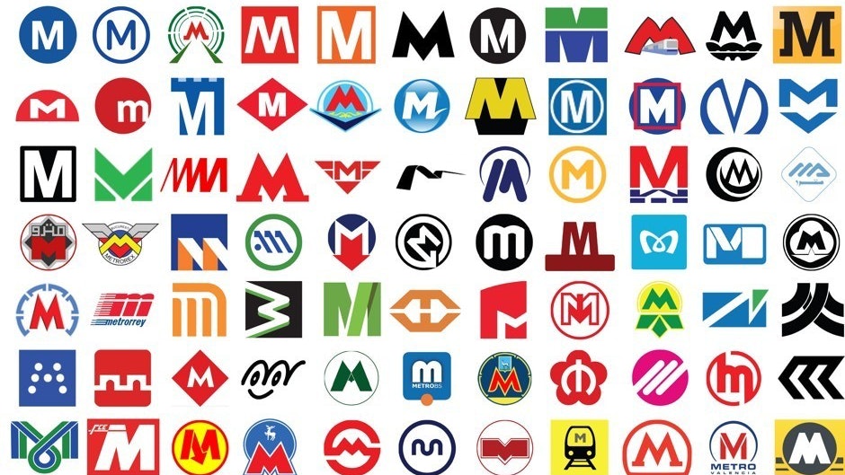 【鐵道設計】M for Metro 全世界77個M字地鐵標誌設計諗到頭痕? 【鐵道設計】M for Metro 全世界77個M字地鐵標誌設計諗到頭痕?