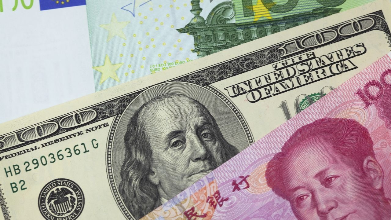 美匯指數3年低人民幣中間價再升192點子