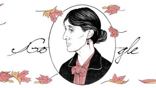 Google Doodle致敬Virginia Woolf 賀英國偉大作家136歲冥誕 Google Doodle致敬Virginia Woolf 賀英國偉大作家136歲冥誕