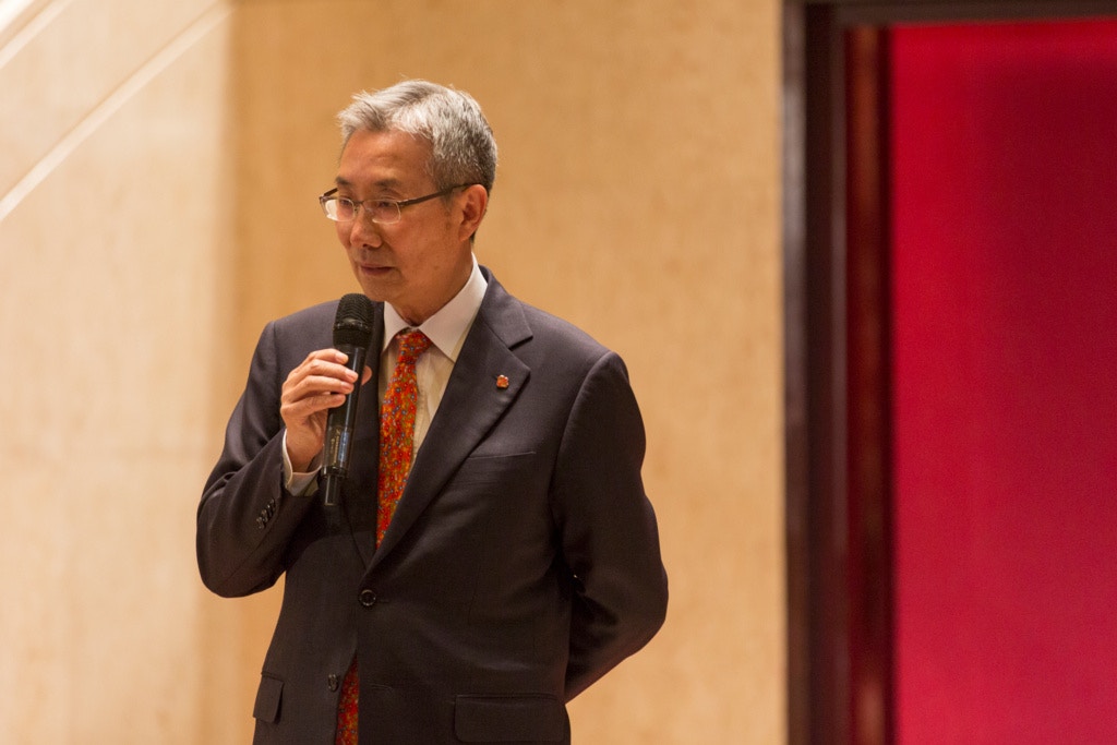 醫管局主席梁智仁表示，公立醫院病床佔用率情況，局方絕對沒有「篤數」。（資料圖片 / 江智驀攝）