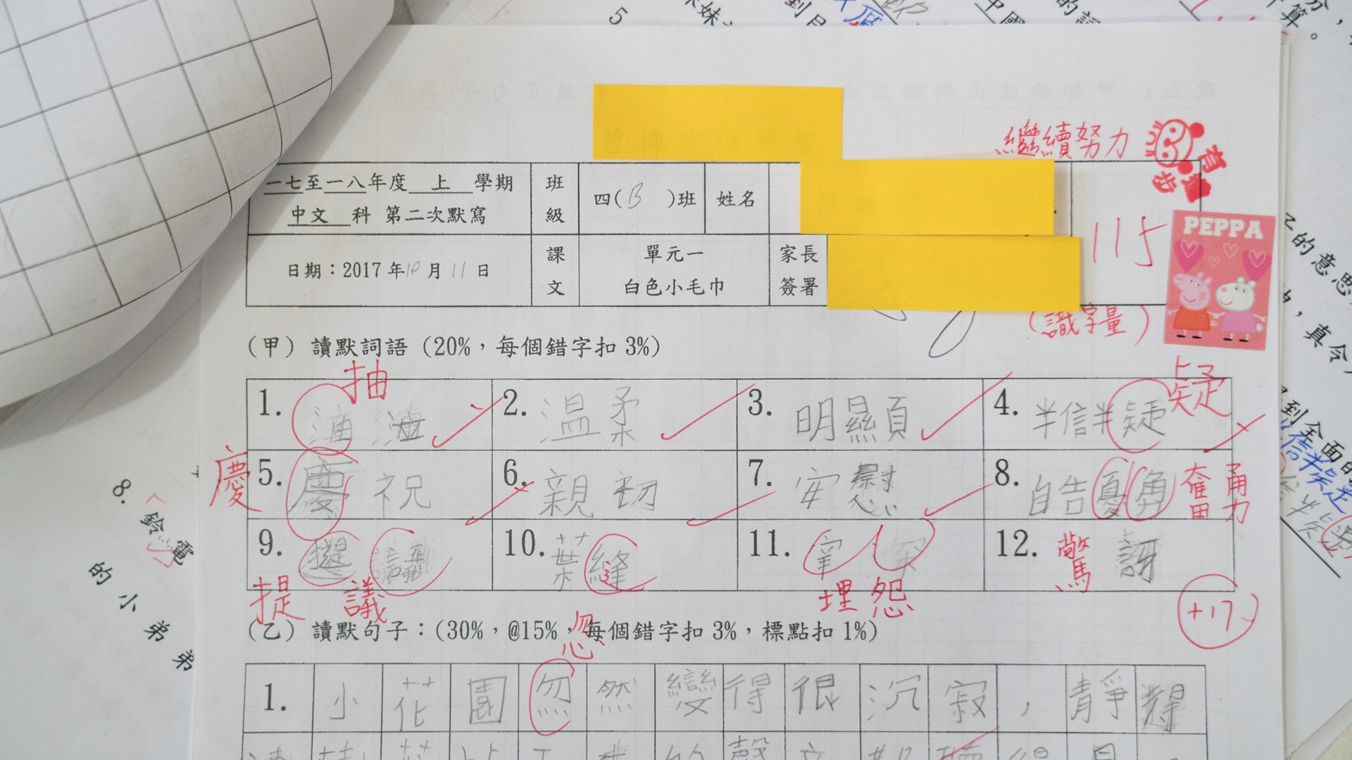 【沒有零分】媽媽為讀障小孩爭取默書加分制:不想小孩永遠是零 【沒有零分】媽媽為讀障小孩爭取默書加分制:不想小孩永遠是零