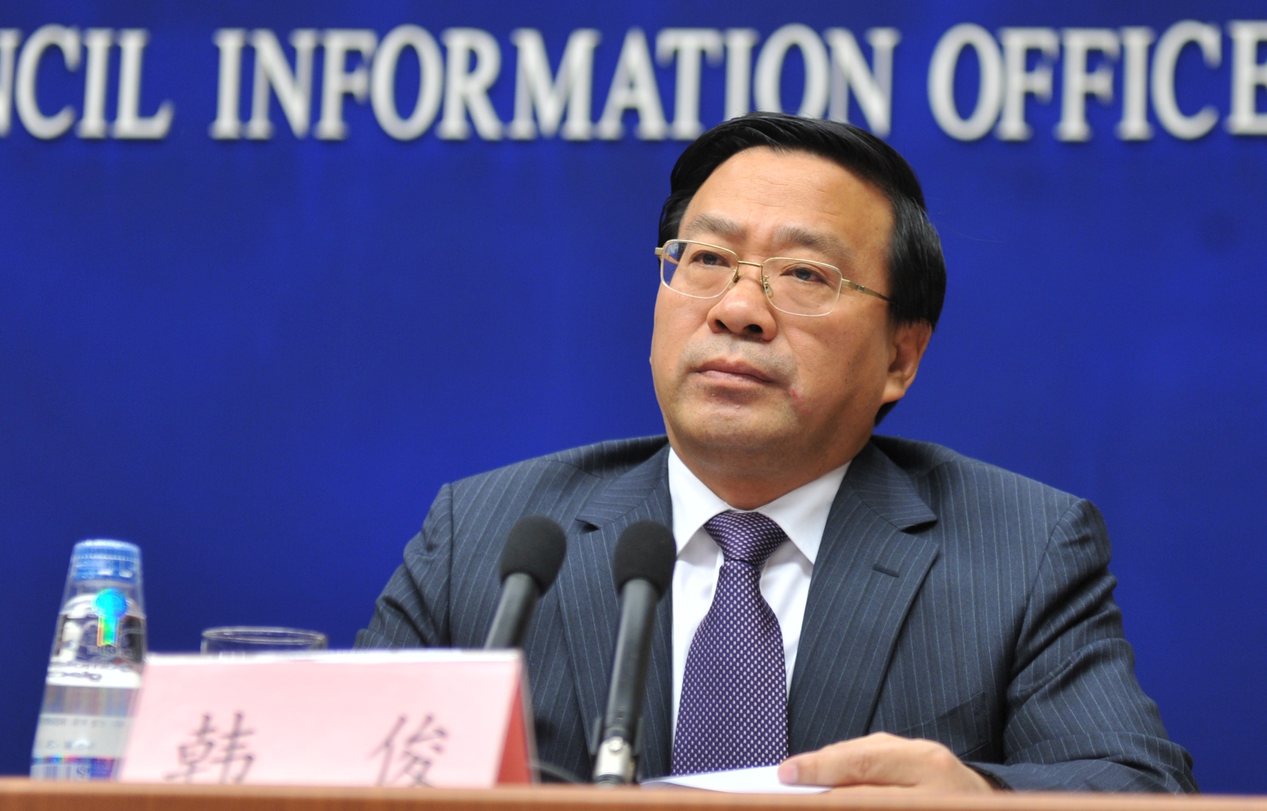 中共中央農辦主任韓俊表示，對美國高粱發起反傾銷調查，是為保護中國農民利益採取的必要措施。（資料圖片）
