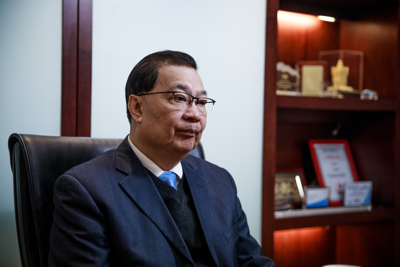 港區人大代表譚耀宗表示，林鄭月娥在會上提及在北京舉辦了關於一帶一路的會議，得到中央重視，與會的政策局長則介紹關於一帶一路的工作。（資料圖片）