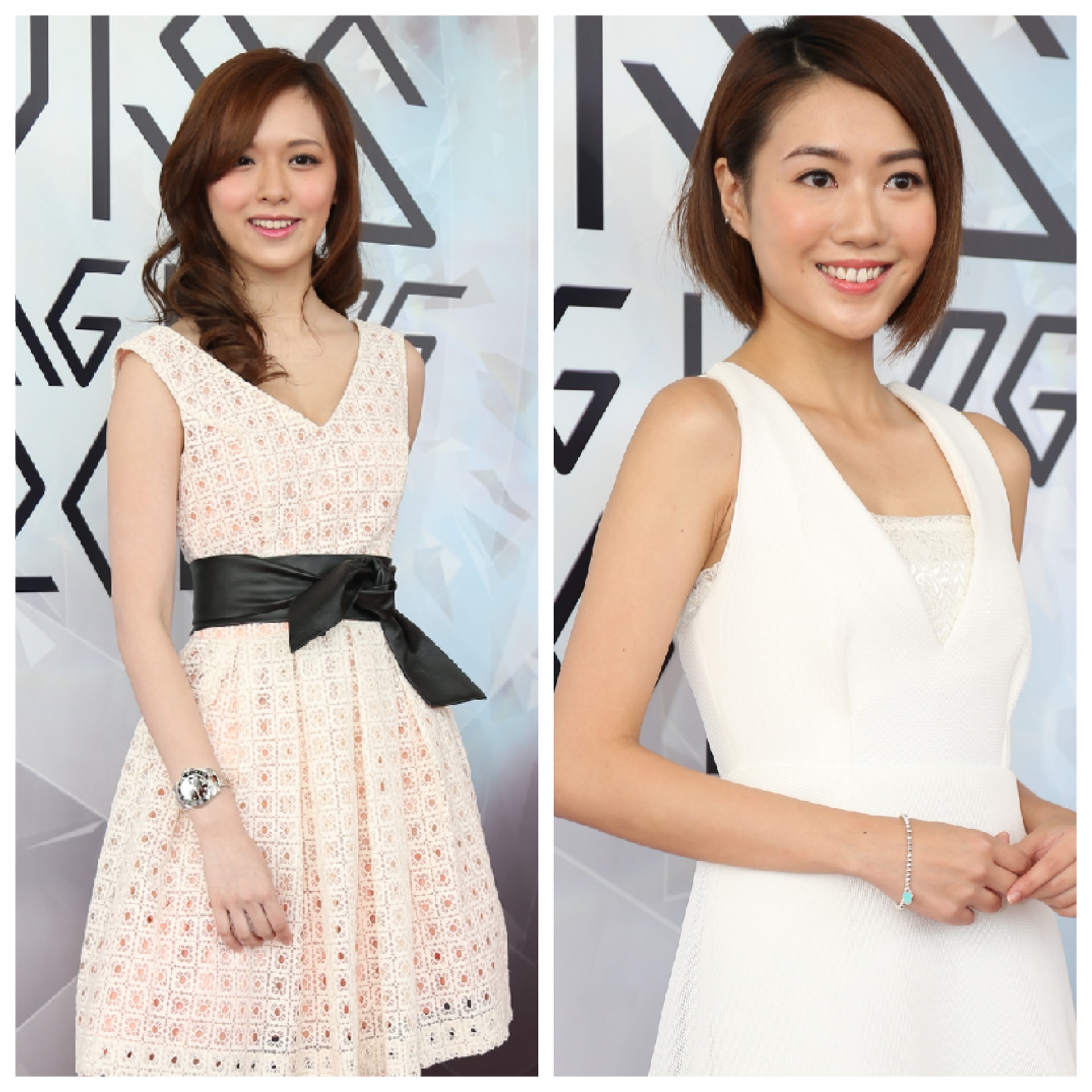 左邊是Crystal,右邊叫Mandy,一樣靚女!(黃國立攝) 左邊是Crystal,右邊叫Mandy,一樣靚女!(黃國立攝)