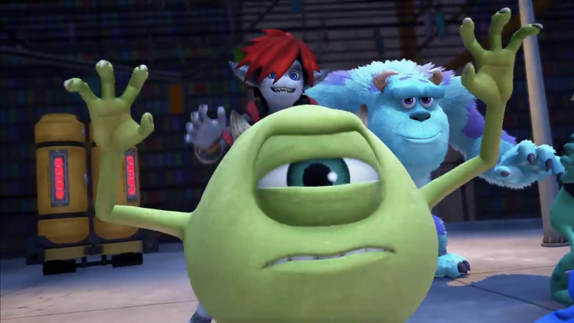 《Kingdom Hearts III》怪獸公司舞台新情報．宇多田光主題曲公開