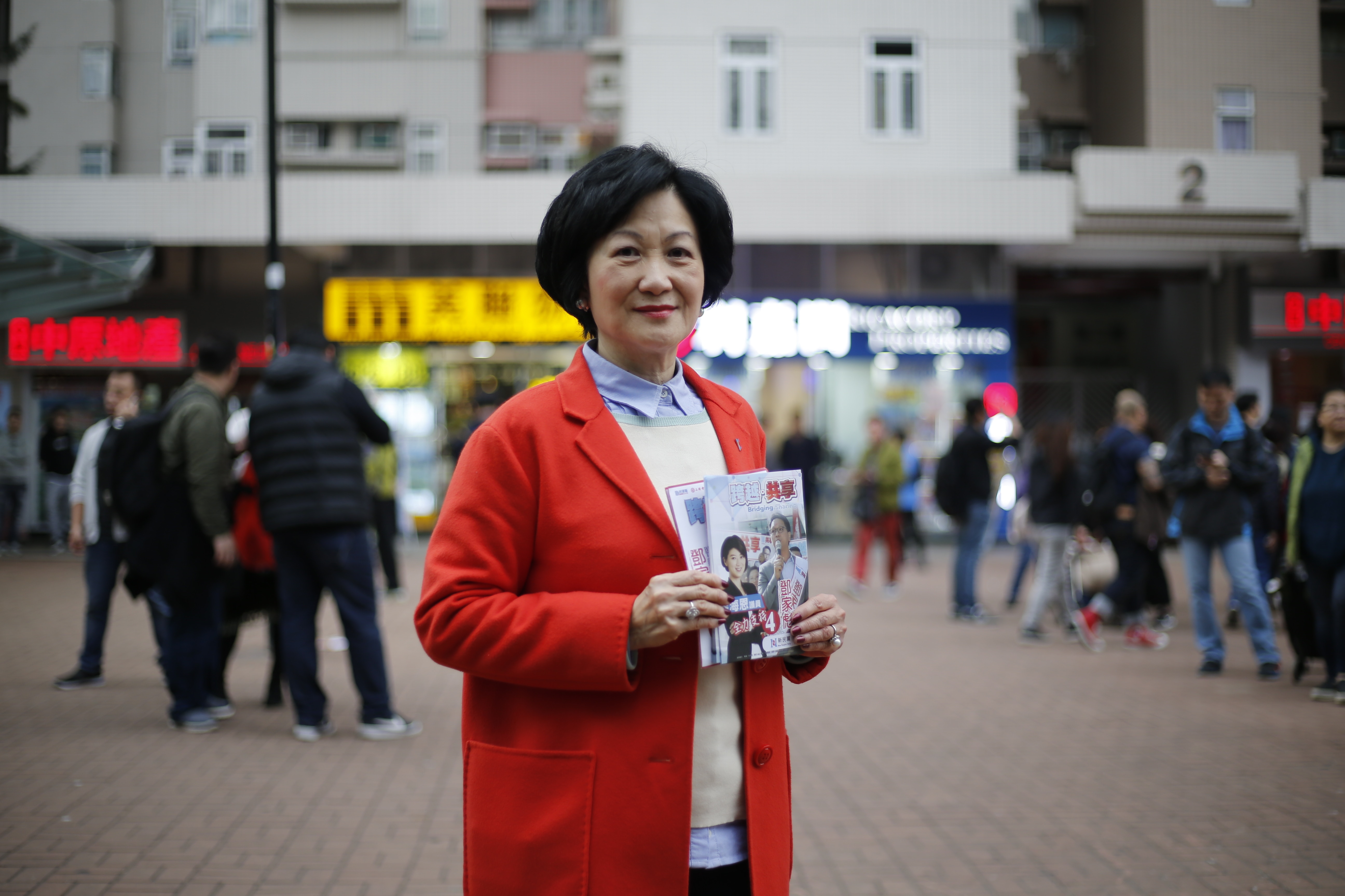 高鐵法案委員會主席、新民黨葉劉淑儀直指政府遲交文件，已通知下次需在開會前幾天提交。（吳煒豪攝）