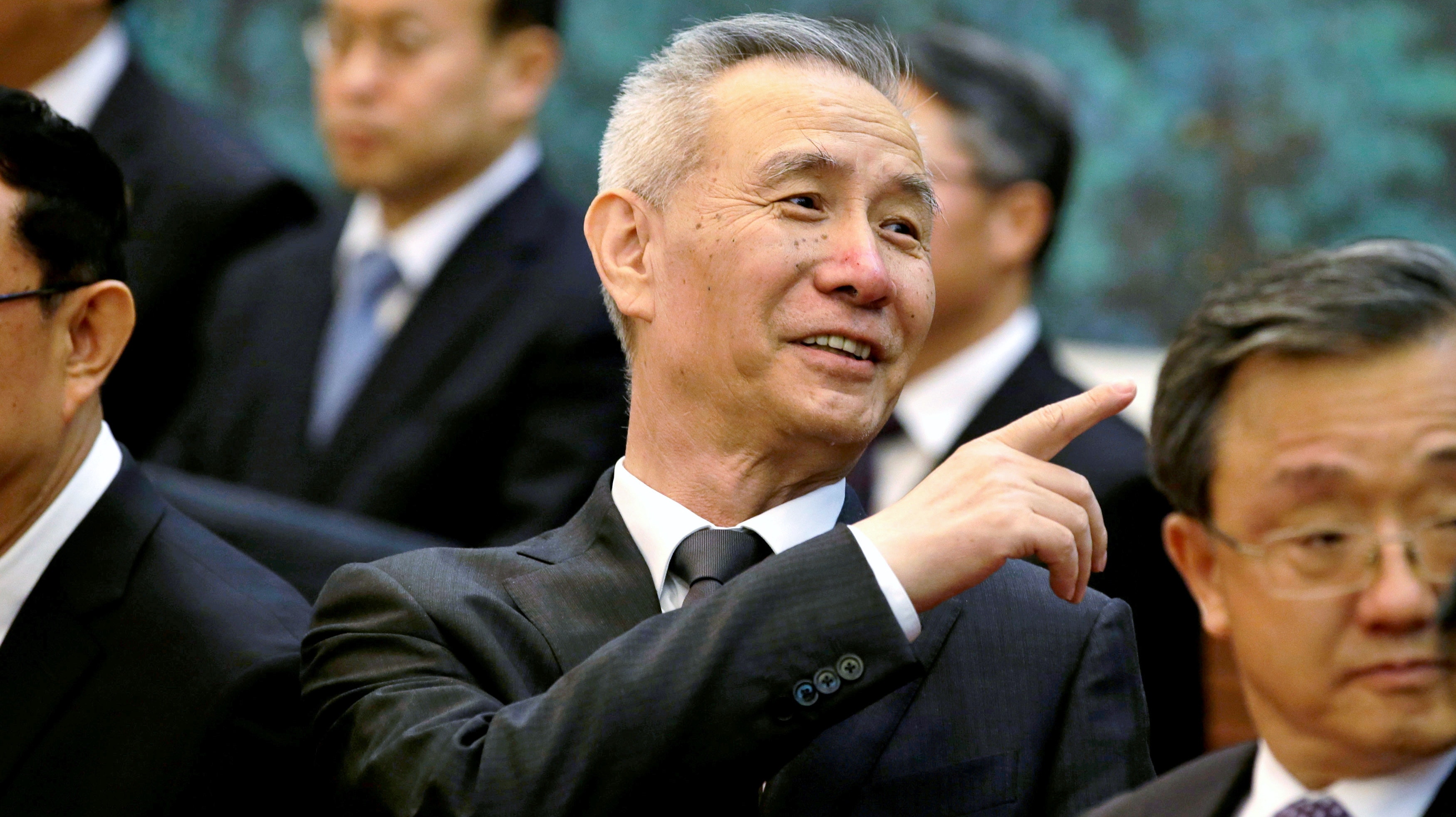 劉鶴自2013年起出任中國中央財經領導小組辦公室主任，是國家主席習近平的重要智囊，並在十九大擠身中央政治局。（路透社）