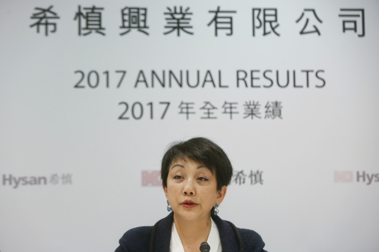 利蘊蓮表示，集團因應長期策略，調整旗下商場租戶組合，增加lifestyle類商戶。﹙張浩維攝﹚