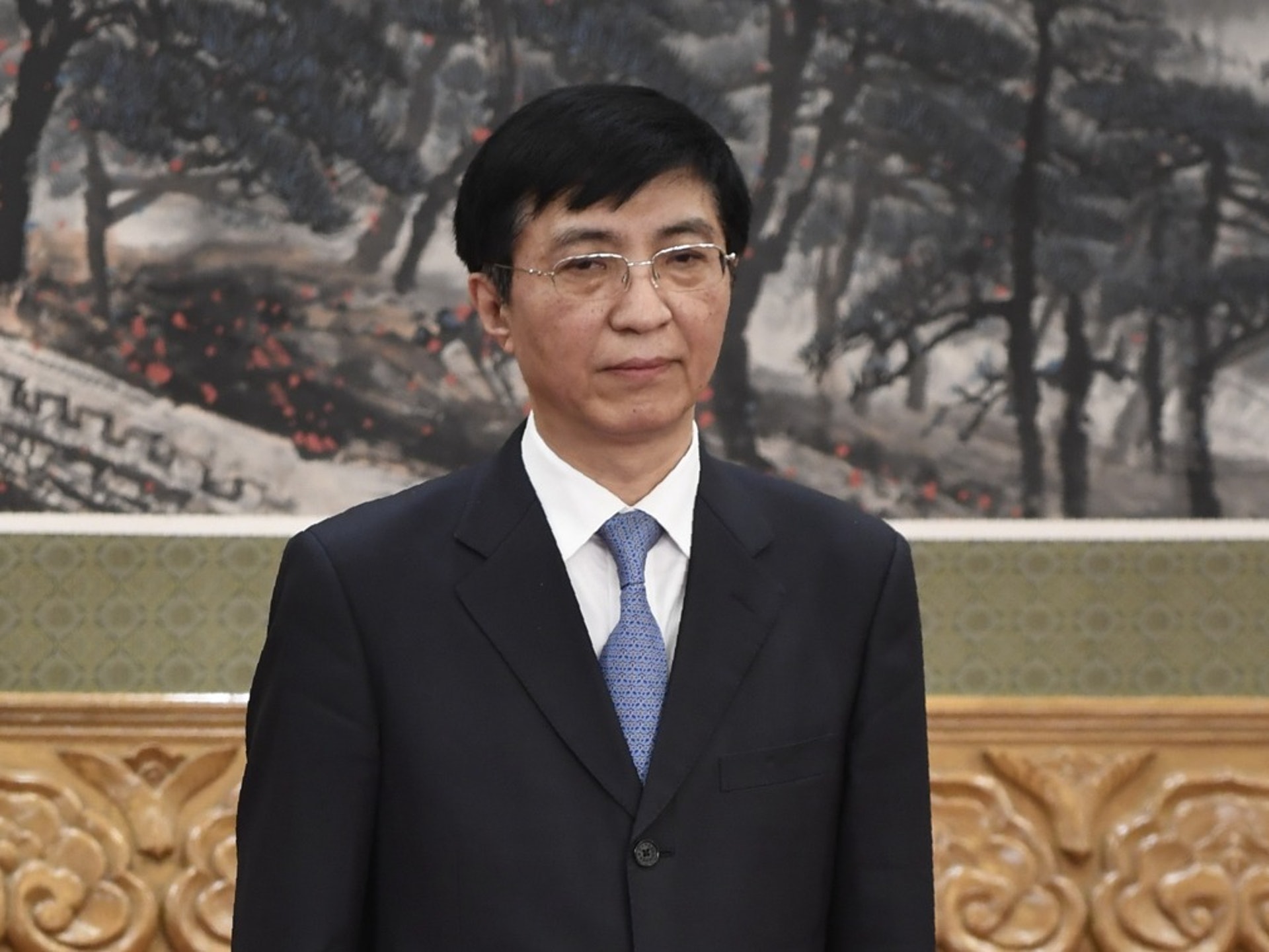 王滬寧被譽為「中南海第一智囊」。(AFP)