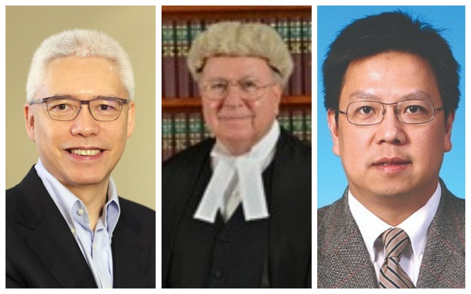 左起︰嶺大校董會主席歐陽伯權、高院法官倫明高及科大土木及環境工程學系主任羅康錦。(嶺大圖片、政府圖片、科大圖片) 左起︰嶺大校董會主席歐陽伯權、高院法官倫明高及科大土木及環境工程學系主任羅康錦。(嶺大圖片、政府圖片、科大圖片)