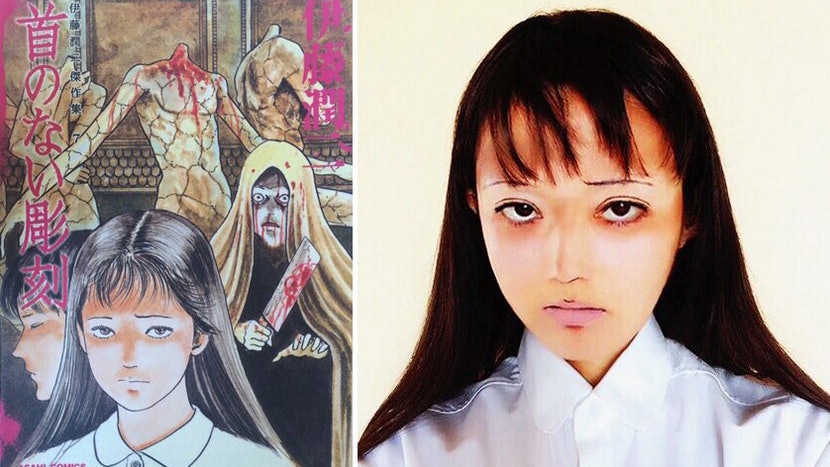 重口味 日本少女神還原伊藤潤二恐怖漫畫網民 無化妝靚好多 香港01 熱爆話題