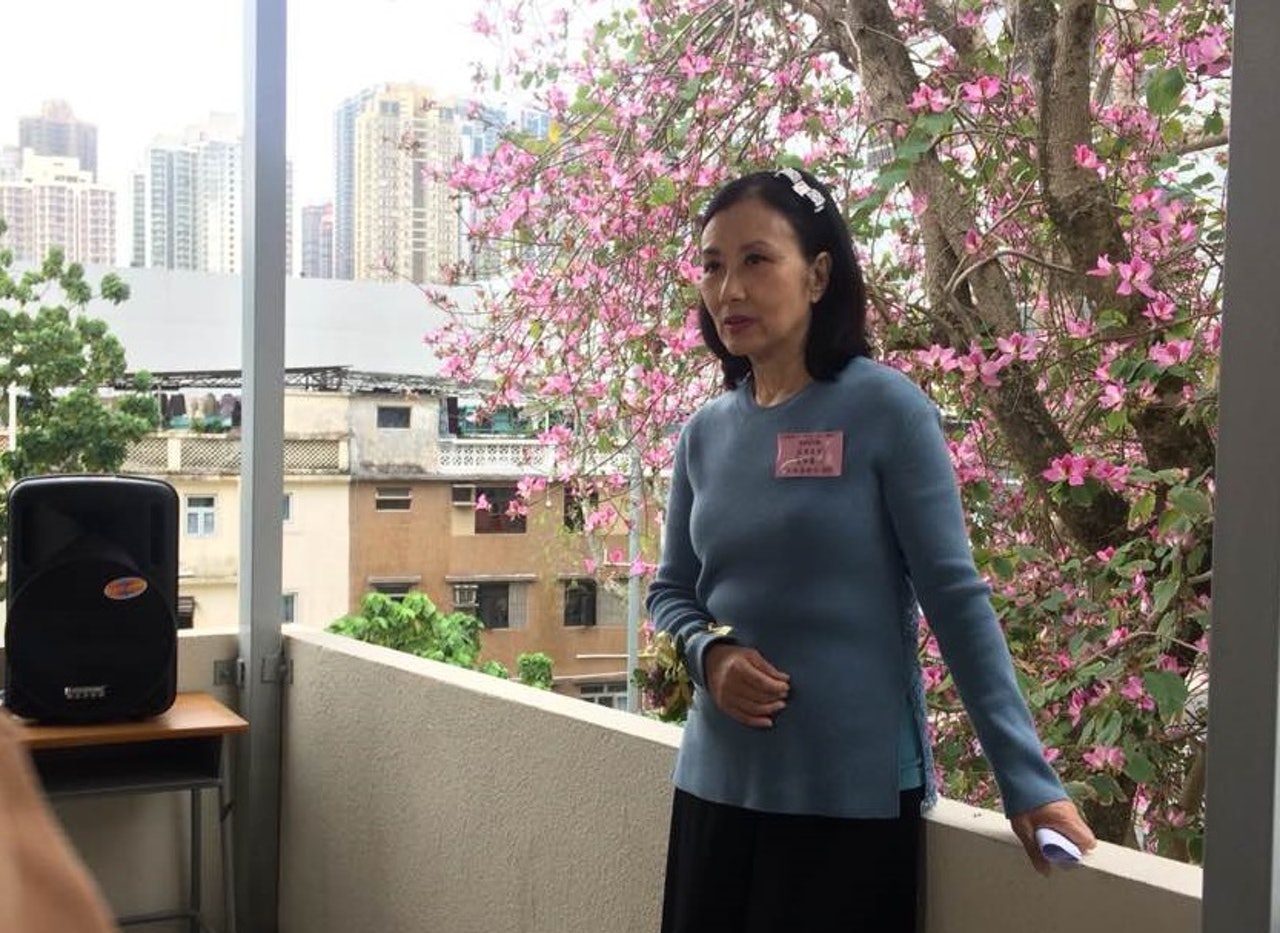 資深藝人汪明荃今日表示,國歌是要尊重,市民守法會較好。(彭毅詩攝) 資深藝人汪明荃今日表示,國歌是要尊重,市民守法會較好。(彭毅詩攝)