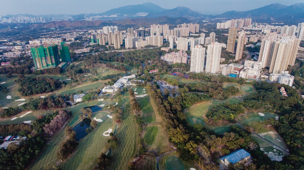粉嶺高爾夫球場佔地170.6公頃，面積相當於荃灣。（資料圖片／李澤彤攝）