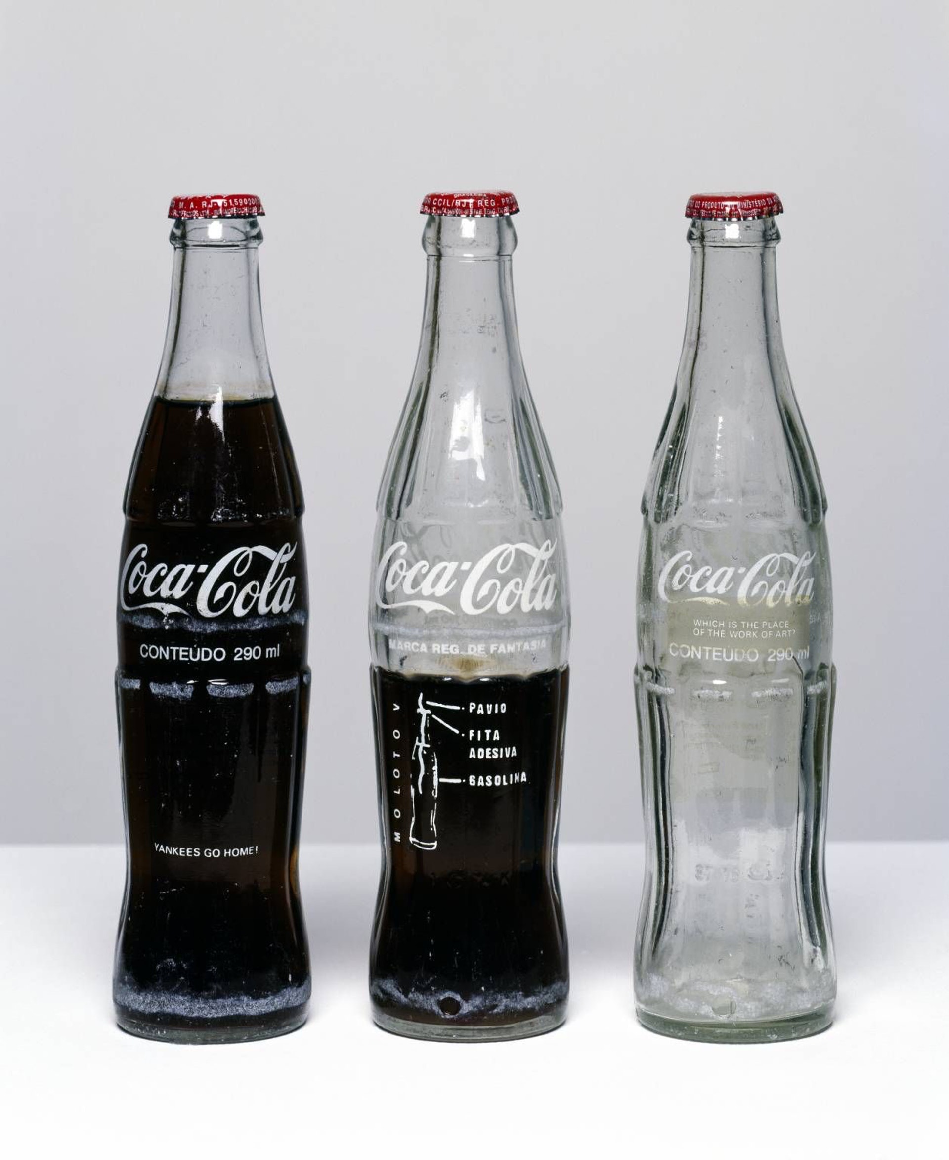 Cildo Meireles, Insertions into Ideological Circuits: Coca-Cola Project (1970) Cildo Meireles, Insertions into Ideological Circuits: Coca-Cola Project (1970)