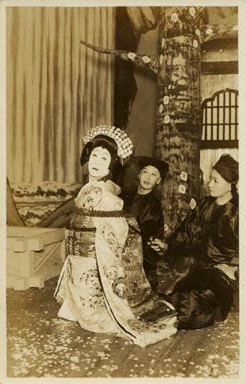 《祇園祭礼信仰記》帝国劇場 昭和4(1929)年 1月。雪姫 ／ [7代目] 澤村 宗十郎。（文化デジタルライブラリ )