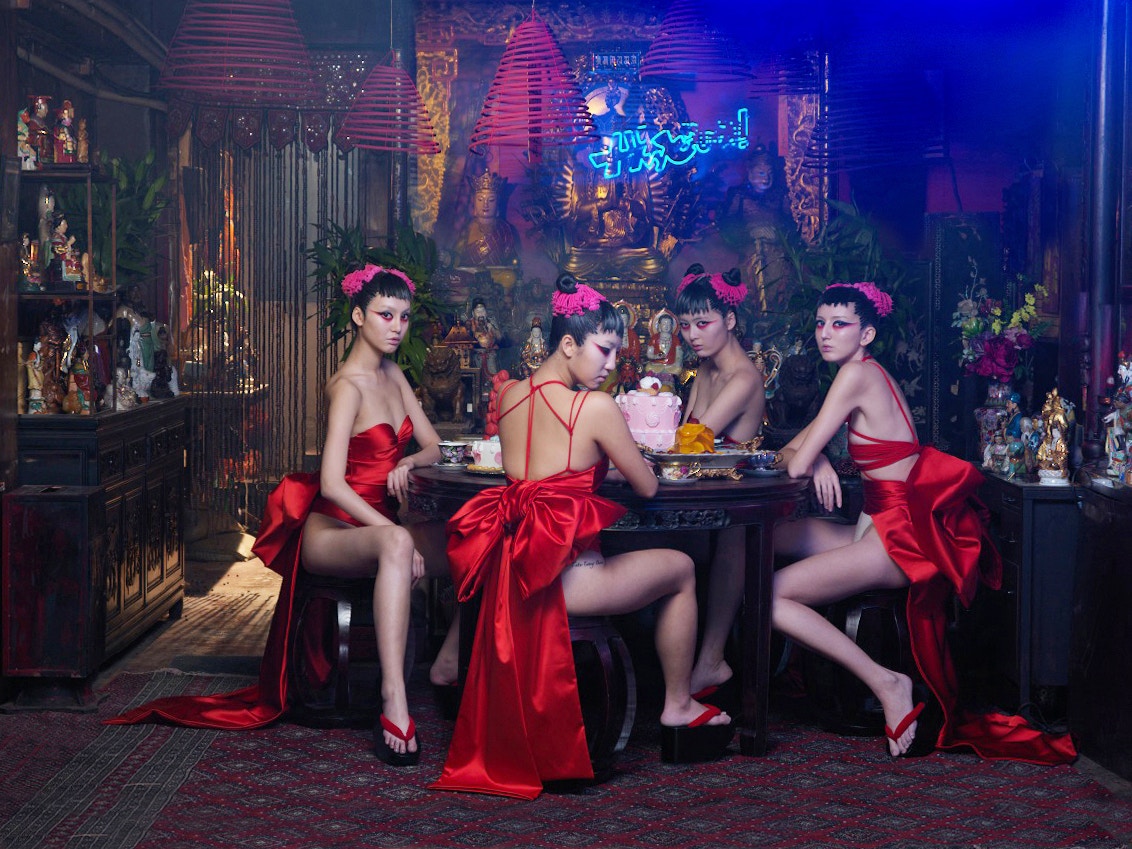 夏永康《Feast [Hong Kong,2013]》（Blue Lotus Gallery）