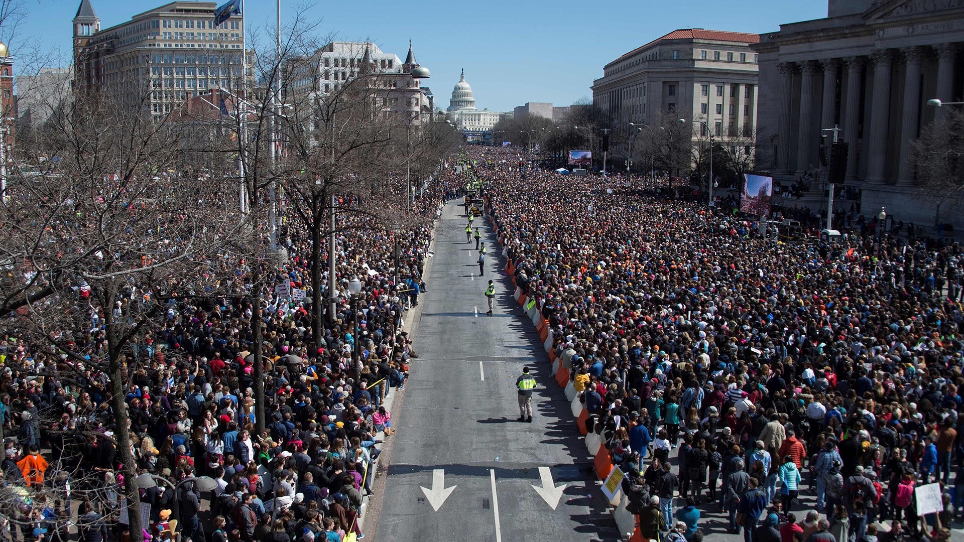 國際影像】近百萬人上街為生命遊行美國大規模示威反槍械