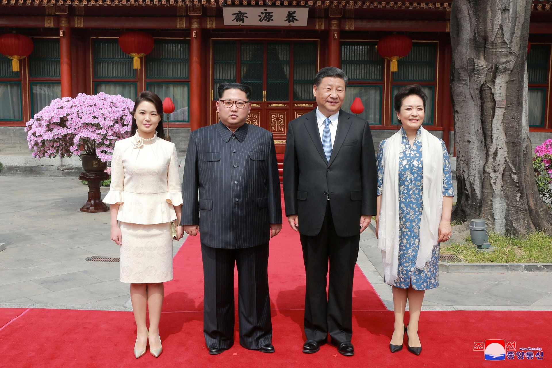 習近平宴請金正恩夫婦地點特殊　與英女王奧巴馬同一待遇級別