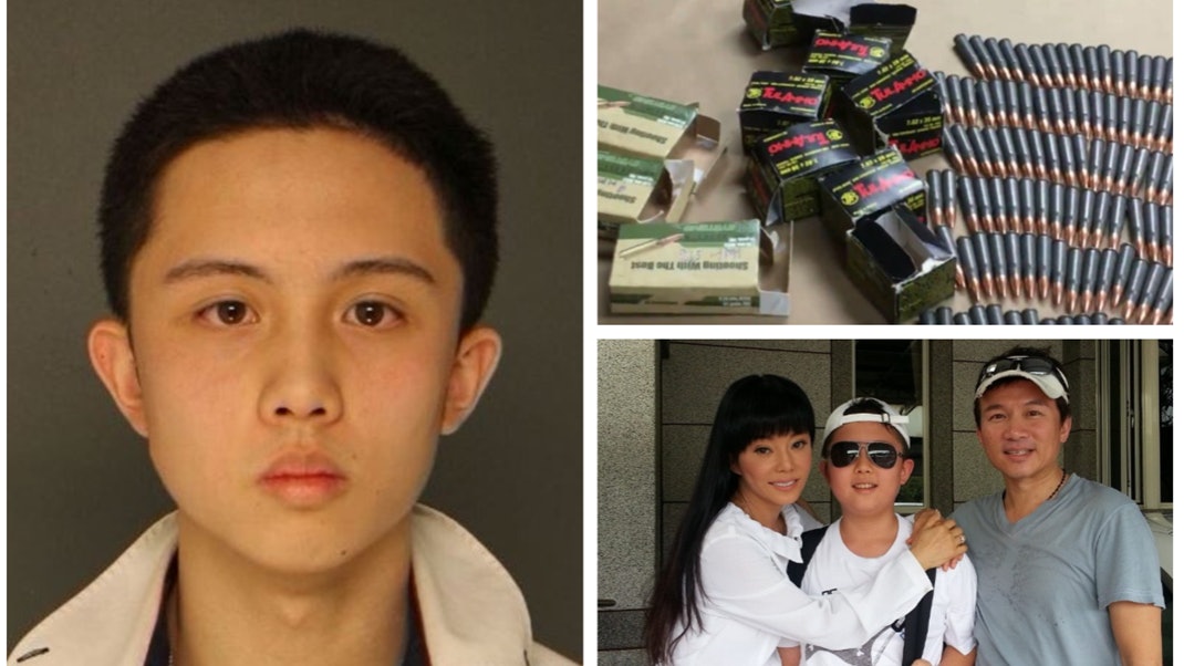 孫鵬狄鶯兒子被搜出手槍和1608枚子彈 美警:他計畫掃射校園 孫鵬狄鶯兒子被搜出手槍和1608枚子彈 美警:他計畫掃射校園
