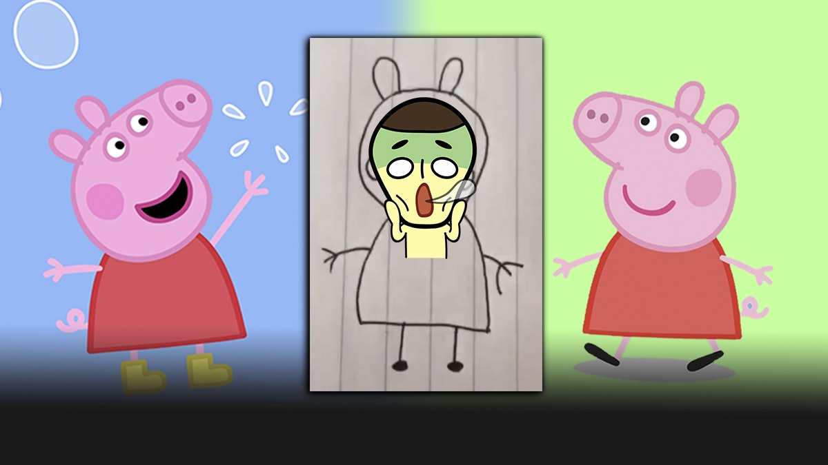 童年崩壞 Peppa Pig正面是咁的 網民 密集恐懼症要發作了 童年崩壞 Peppa Pig正面是咁的 網民 密集恐懼症要發作了