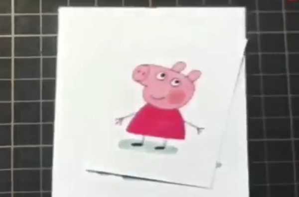 Peppa Pig的左邊面。（網上圖片）