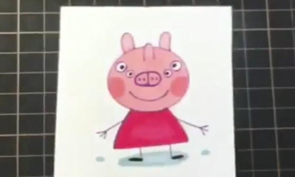 Peppa Pig的正面。（網上圖片）