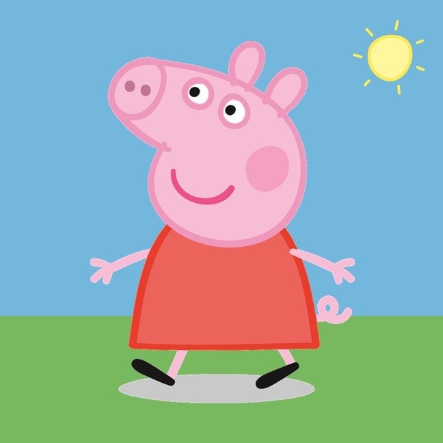 英國卡通粉紅小豬Peppa Pig自2004年起首播，陪伴了不少孩子成長。（網上圖片）