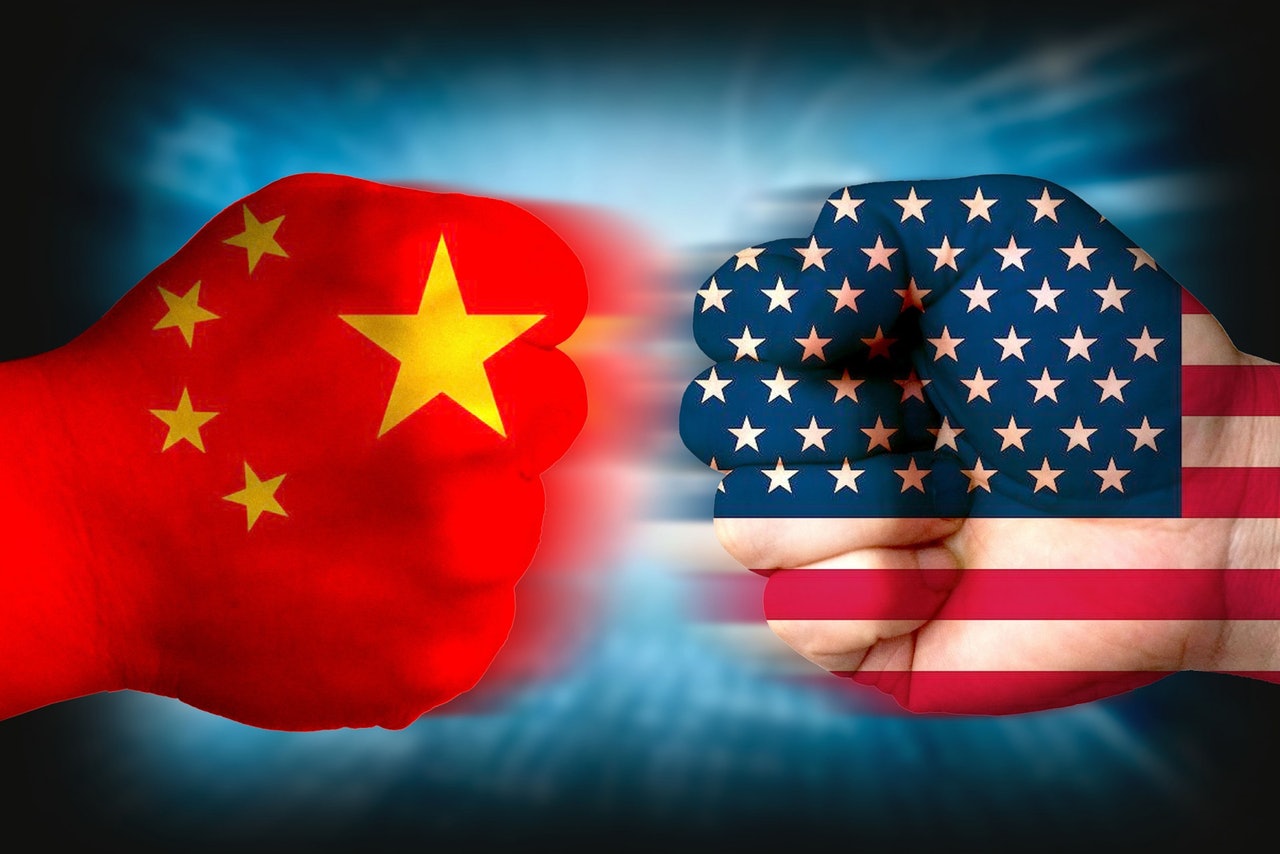 中美貿易戰。(視覺中國) 中美貿易戰。(視覺中國)