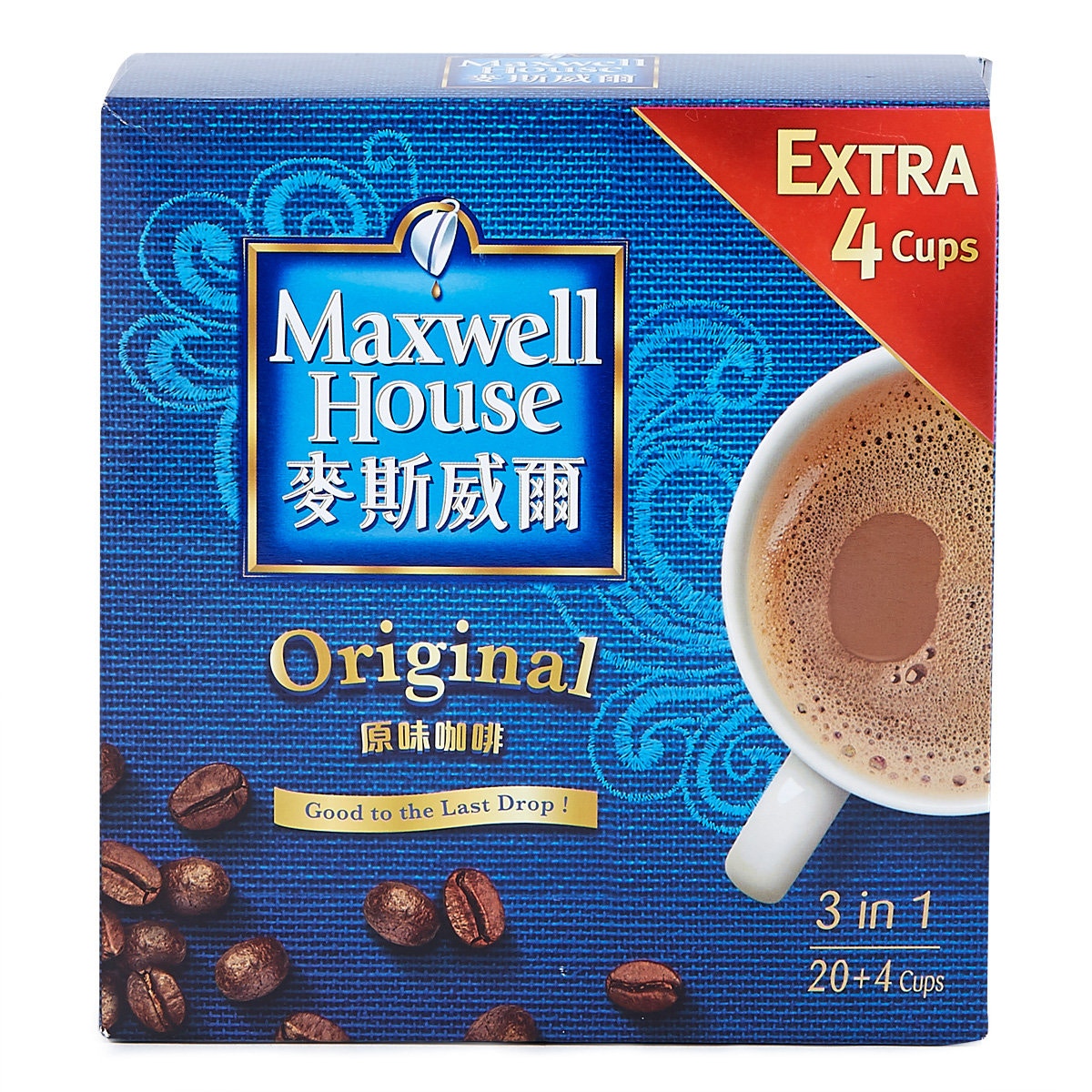 麥斯威爾Maxwell House拿鐵三合一咖啡（網上圖片）