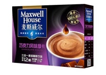麥斯威爾Maxwell House三合一速溶咖啡飲品巧克力風味摩卡（網上圖片）
